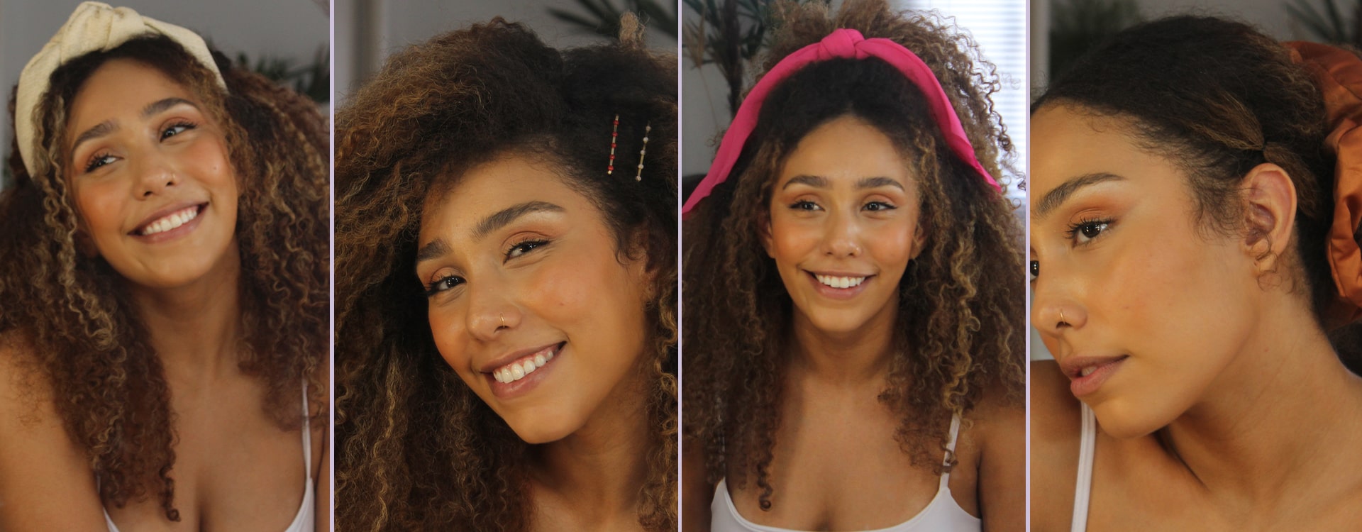 4 Ideias de Penteados para Cabelo Crespo