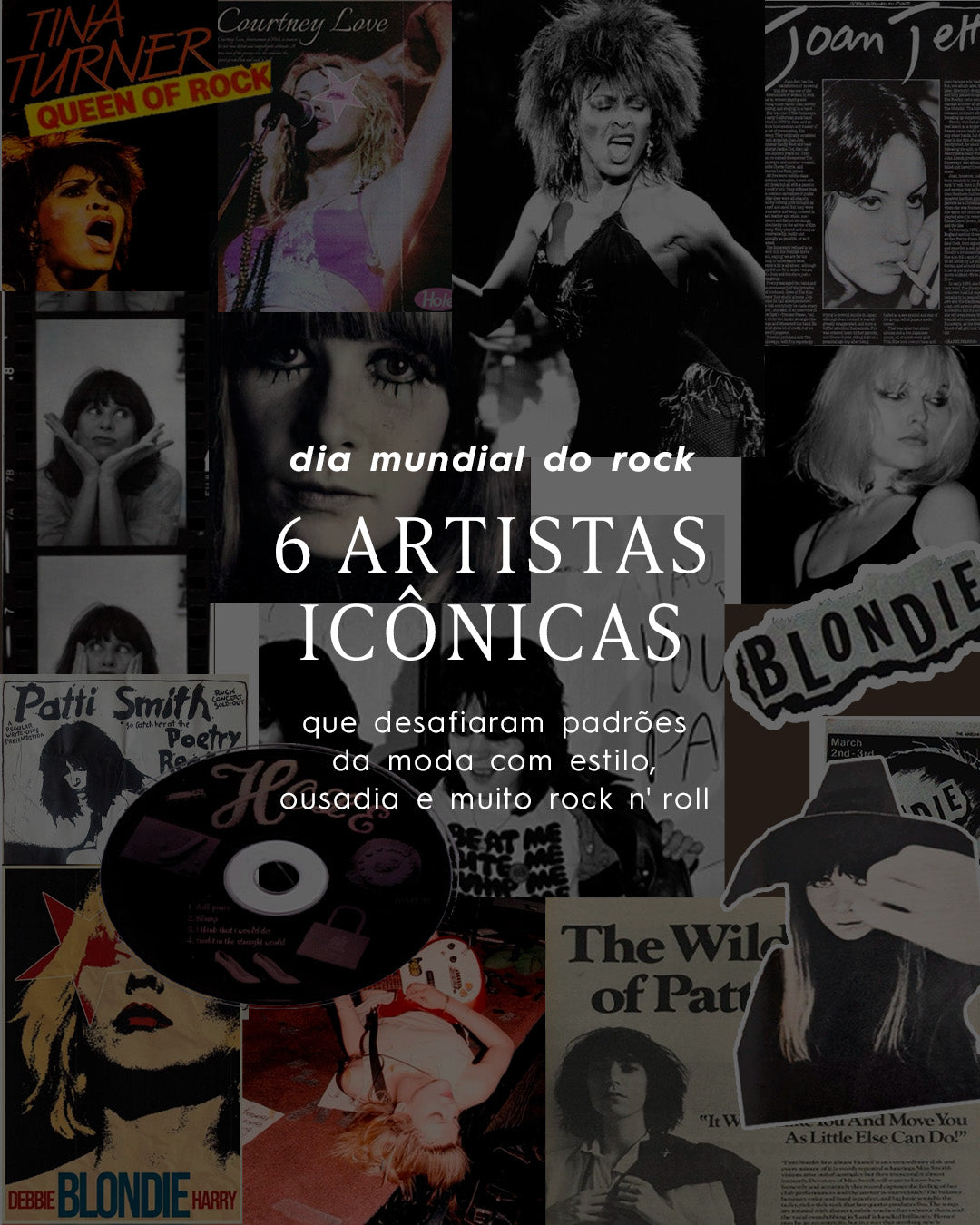 DIA MUNDIAL DO ROCK - 6 artistas icônicas e suas frases