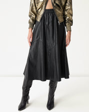 Saia Midi Statement - Preto