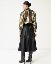 Saia Midi Statement - Preto