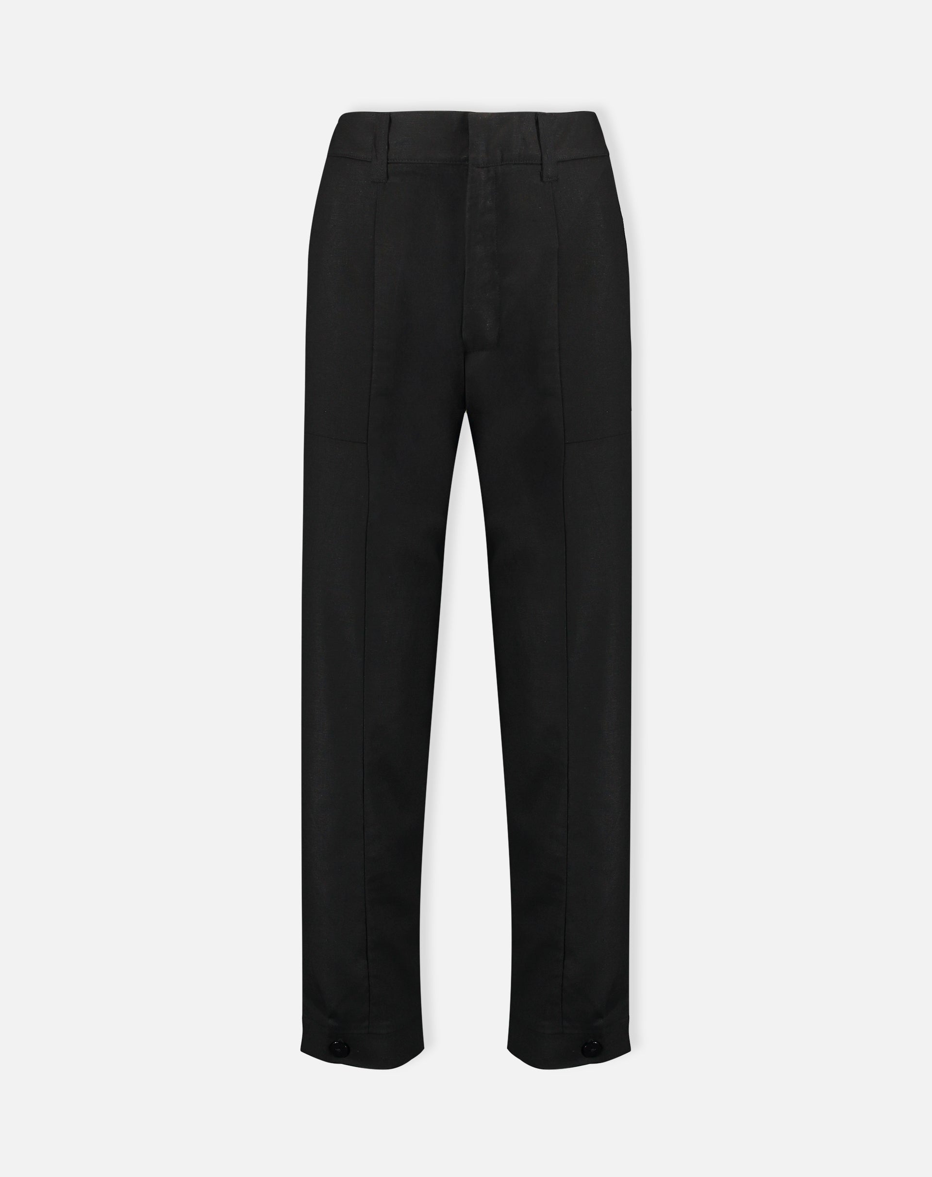 Calça Slim Cropped de Alfaiataria - Preto