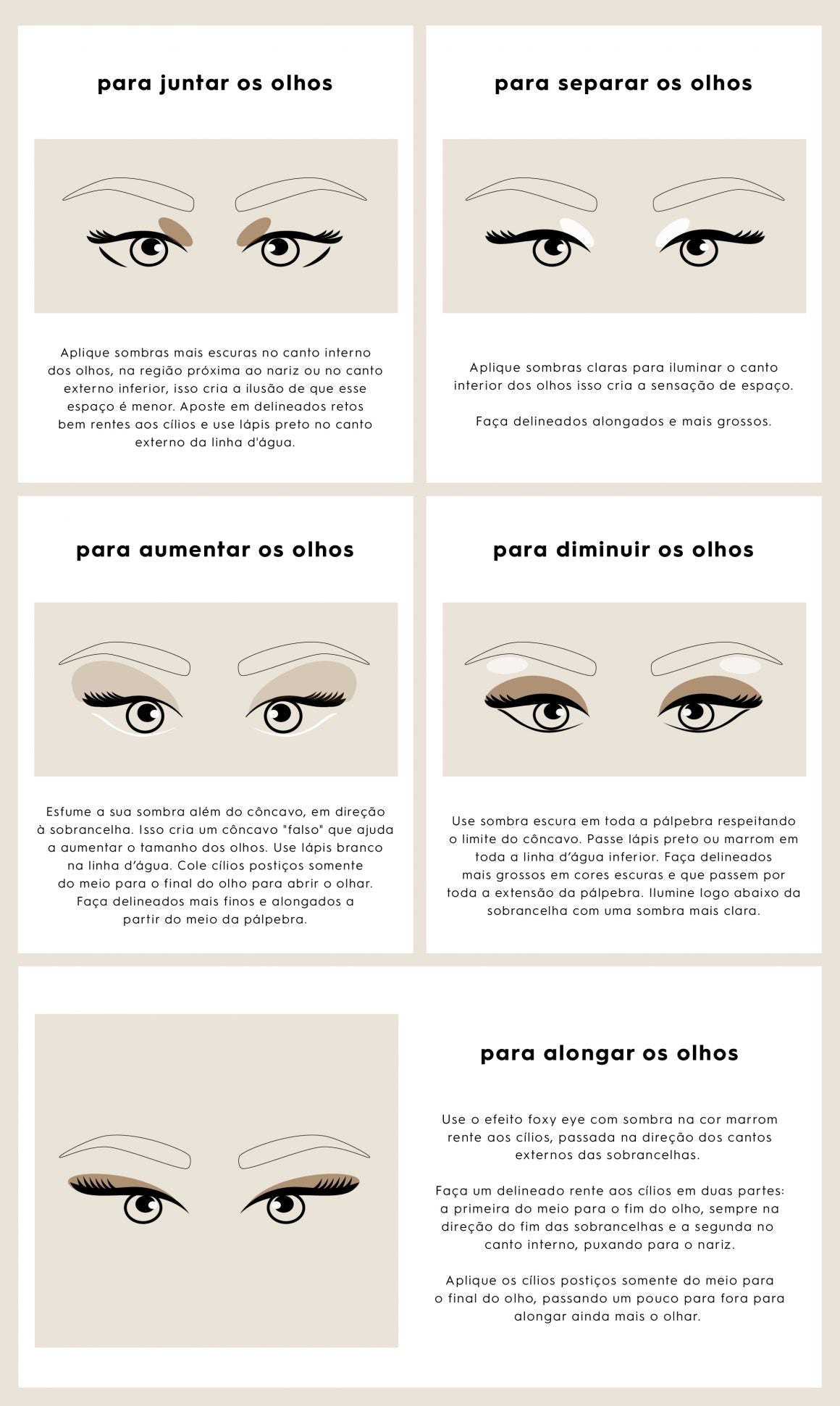 8 Passos Para Maquiagem Perfeita Em Olhos Castanhos