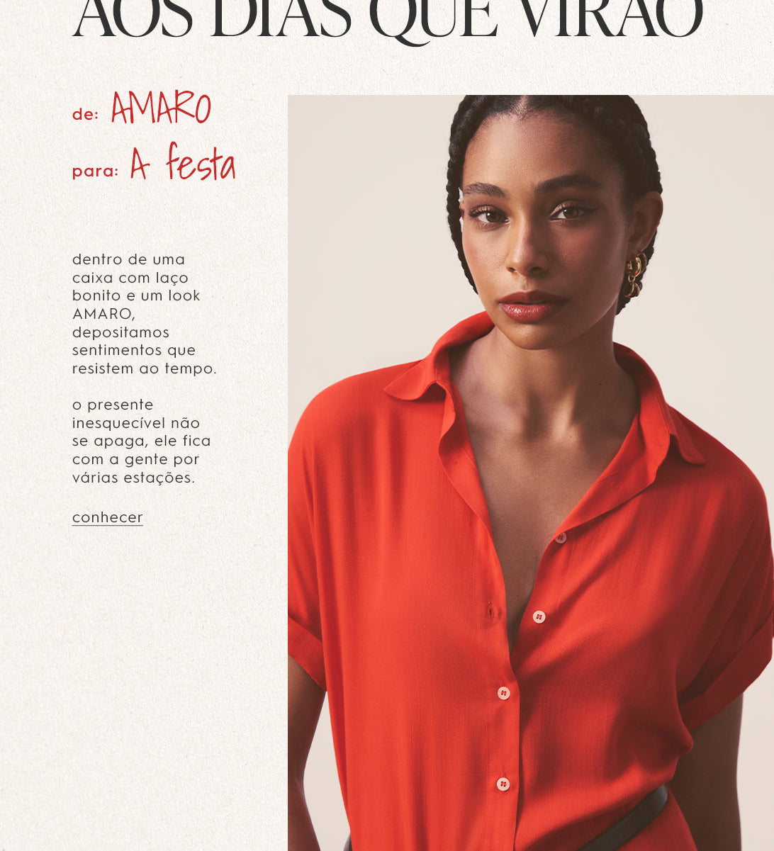 Aos dias que virão – O presente inesquecível fica com a gente por várias estações