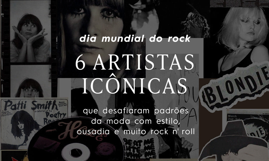 DIA MUNDIAL DO ROCK - 6 artistas icônicas e suas frases