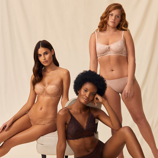 AMARO Lingerie | Diferentes Tons de Nude para Diferentes Tons de Pele