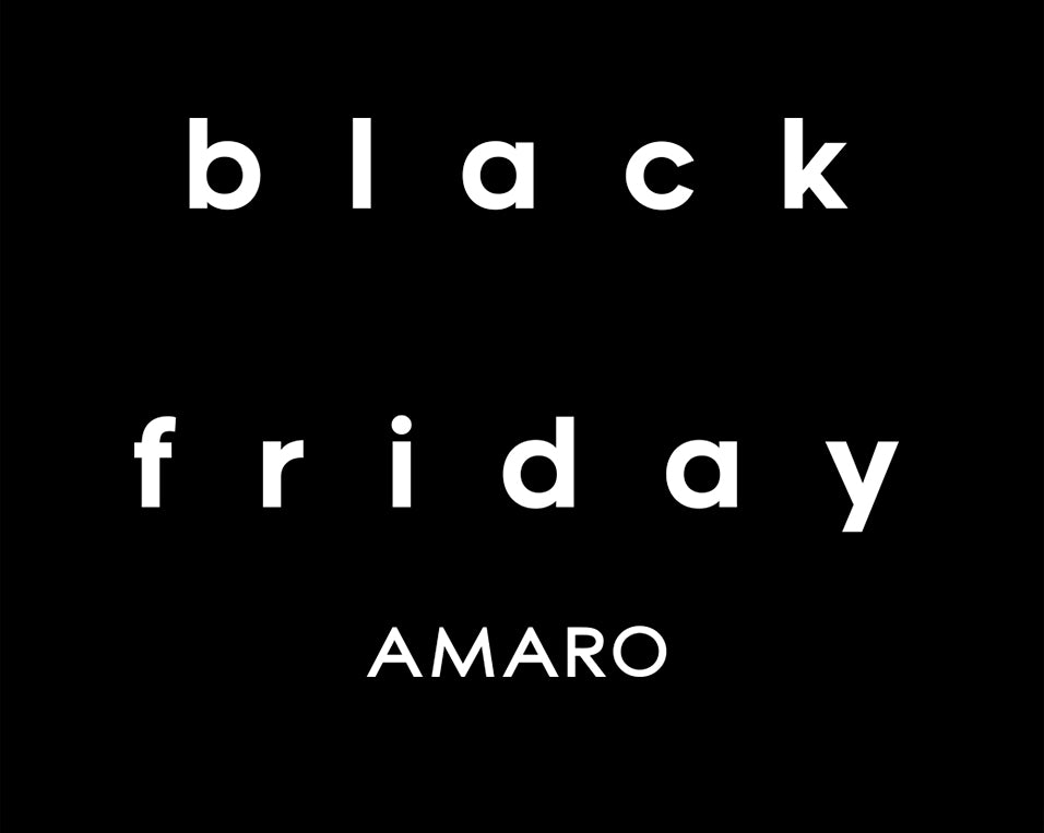 Aproveite a Black Friday na AMARO!
