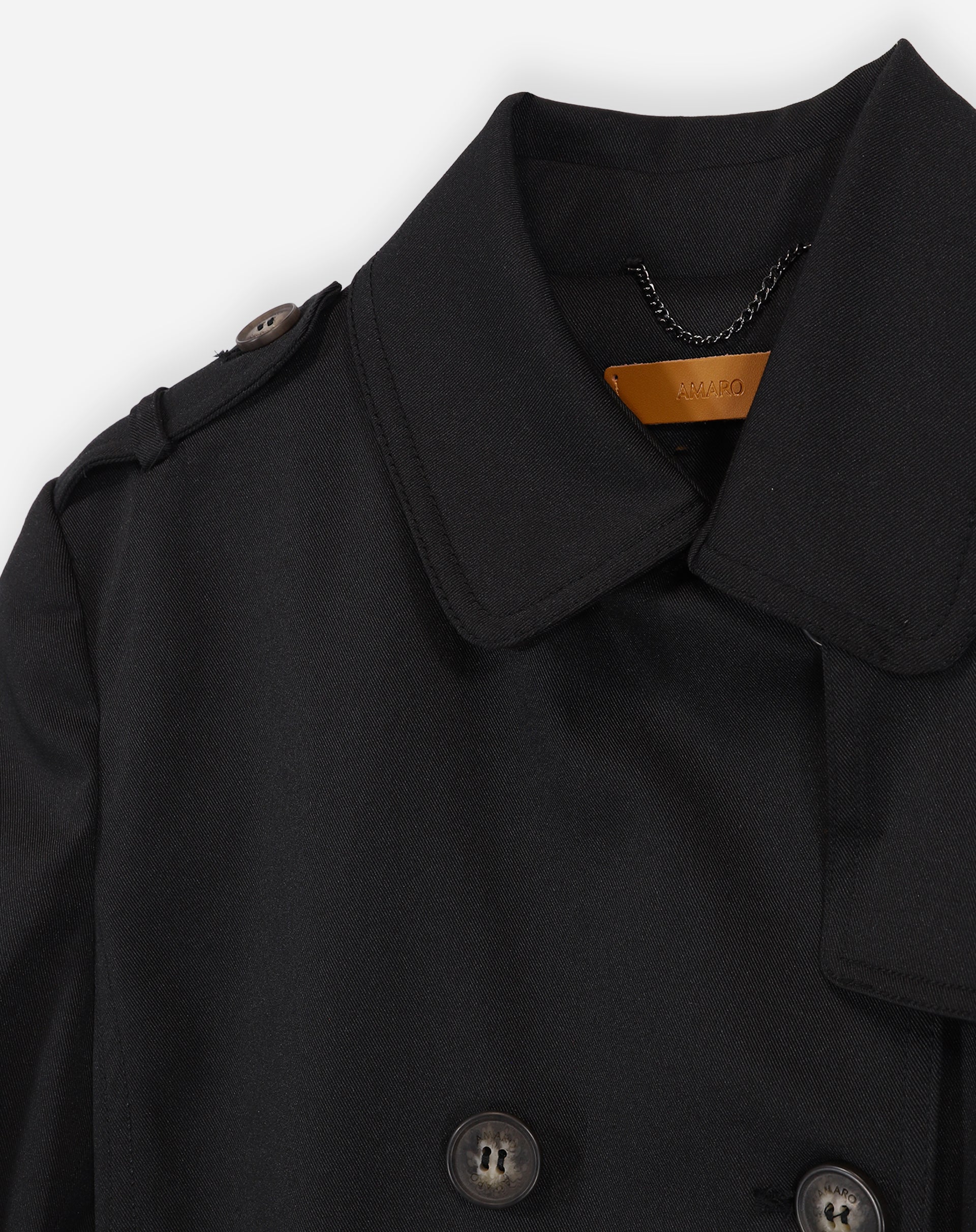 Trench Coat London Breeze - Preto