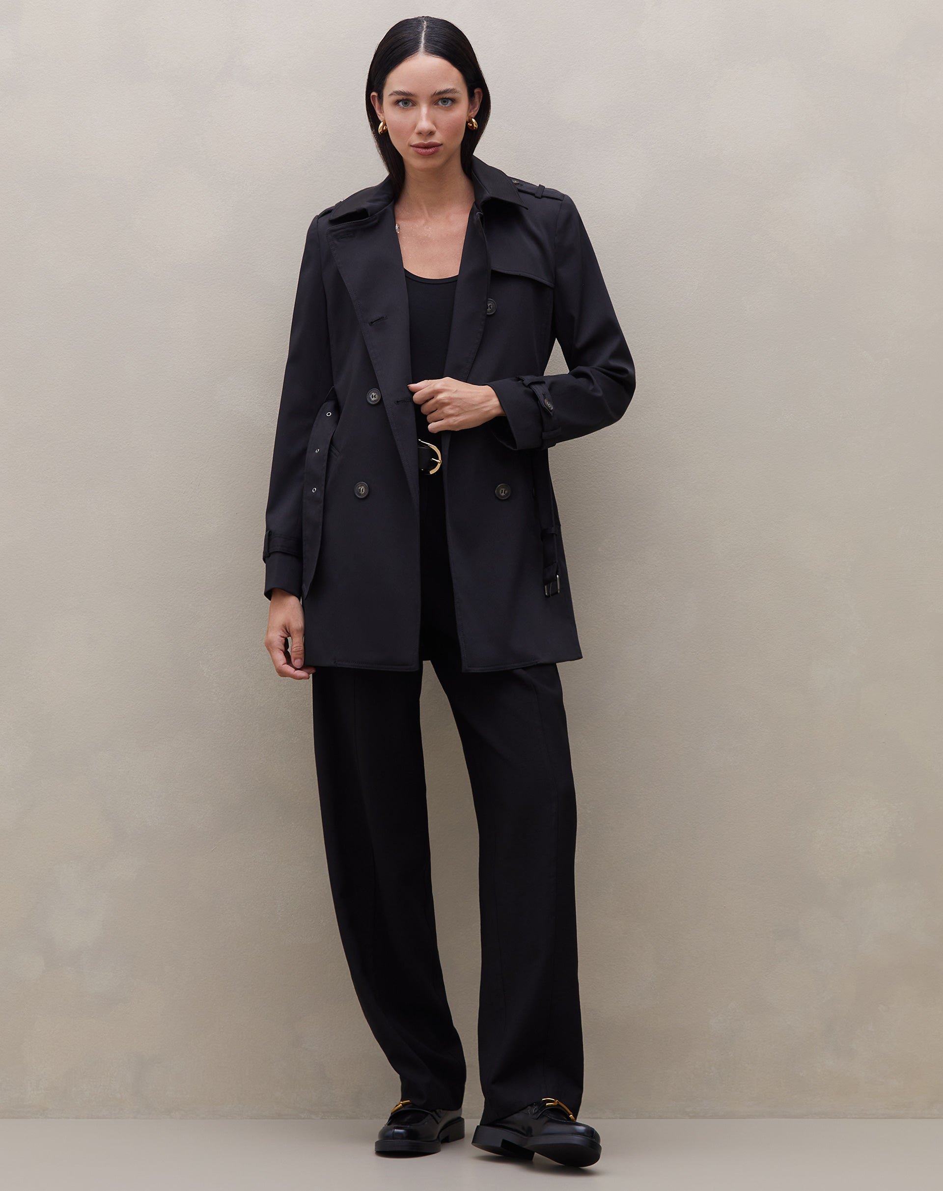 Trench Coat London Breeze - Preto