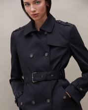 Trench Coat London Breeze - Preto