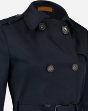Trench Coat London Breeze - Azul Marinho