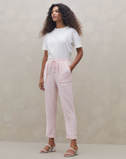 Calça Jogging Alfaiataria Essential - Rosa Claro