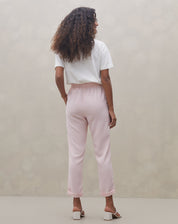 Calça Jogging Alfaiataria Essential - Rosa Claro