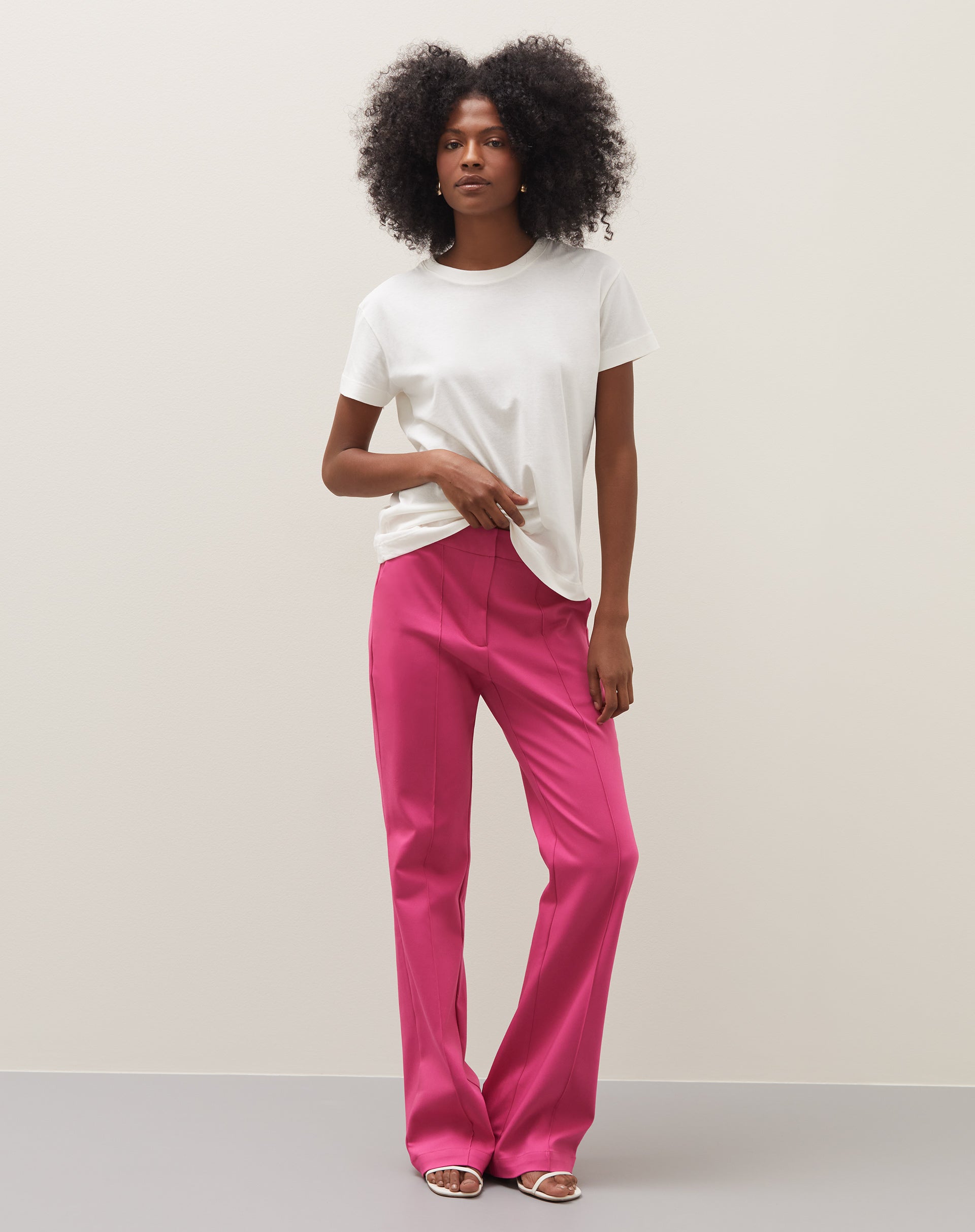 Calça Alfaiataria Essential - Rosa