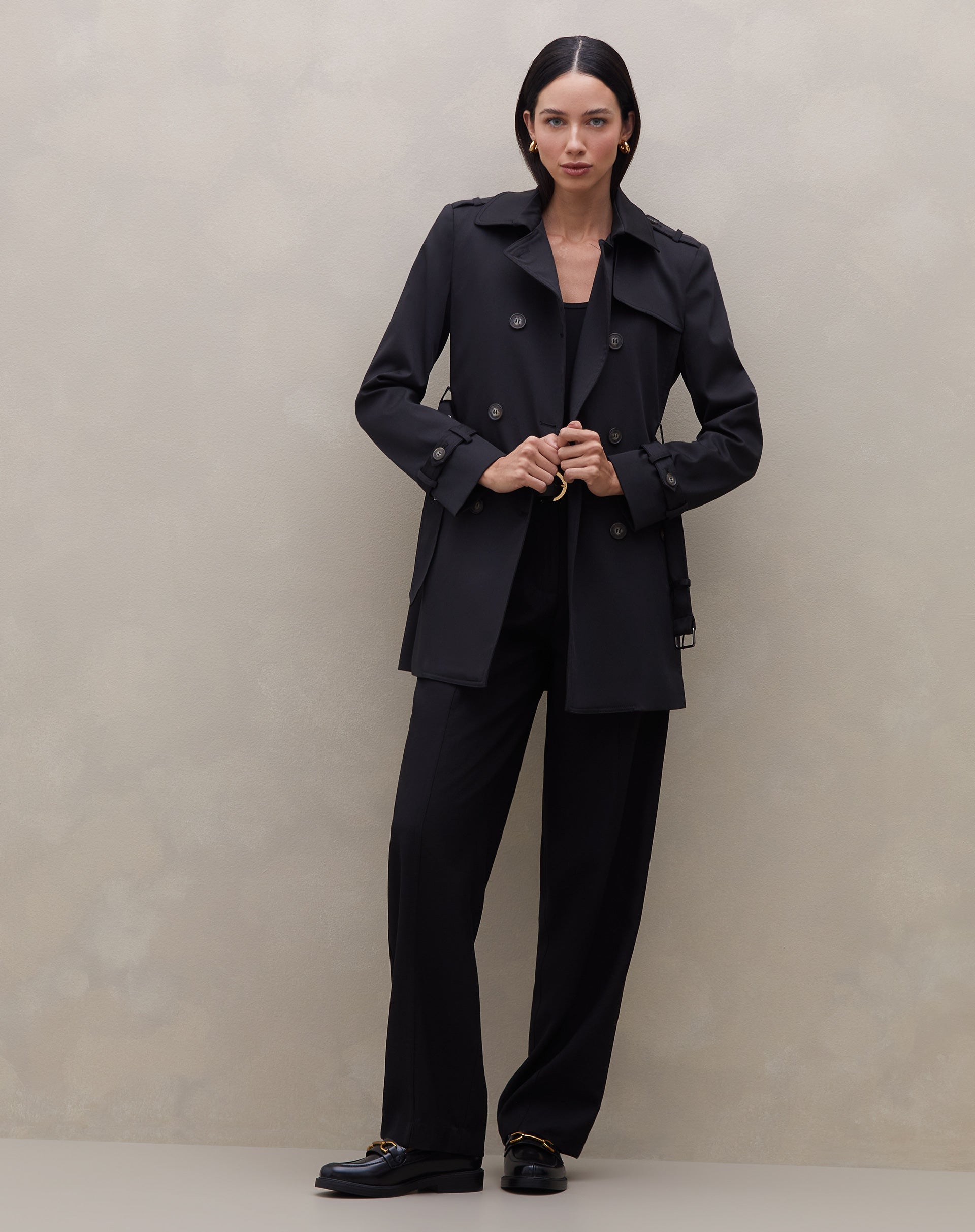 Regata Basic Viscose Lisa - Preto
