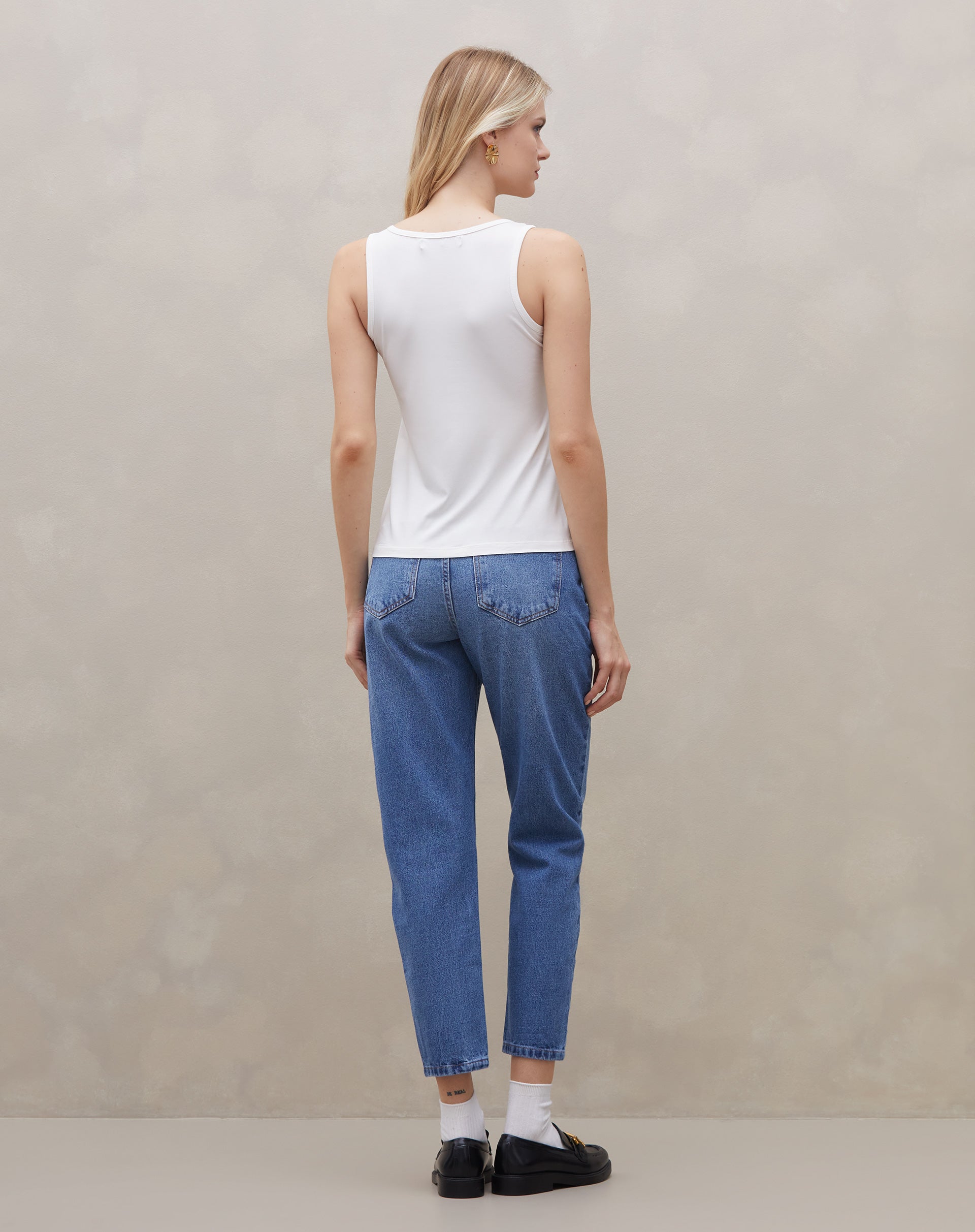 Regata Basic Viscose Lisa - Off-white