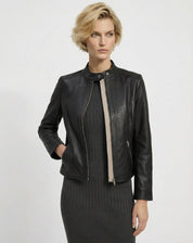 Jaqueta Couro Pelica Essential - Preto