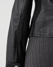 Jaqueta Couro Pelica Essential - Preto