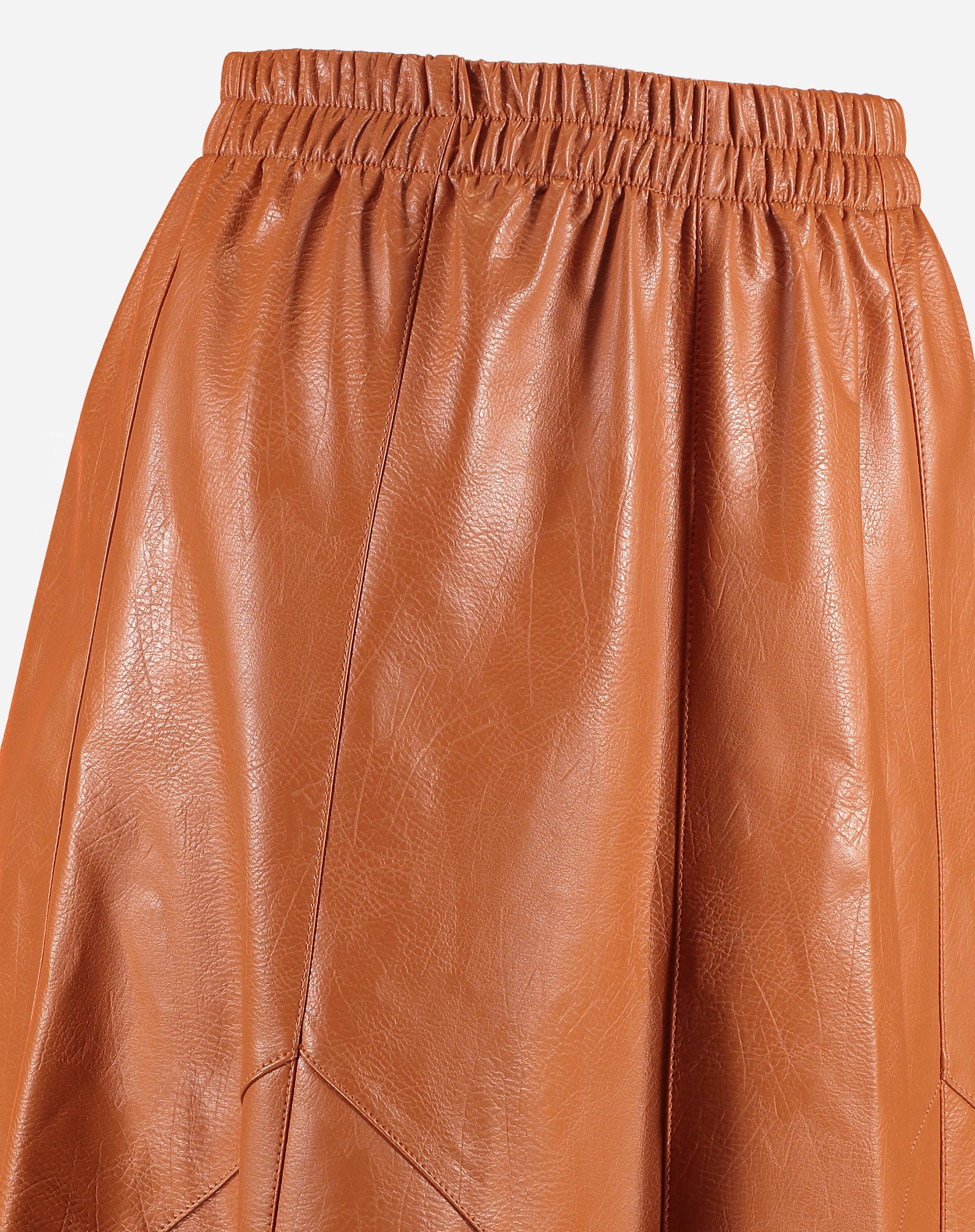 Saia Midi Statement - Caramelo