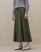 Saia Midi Statement - Verde Militar