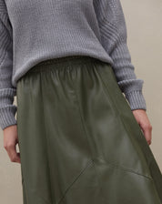 Saia Midi Statement - Verde Militar