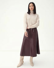SAIA MIDI STATEMENT ESSENTIAL - BURGUNDY