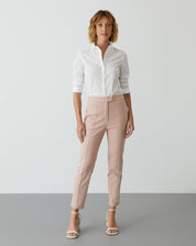 CALÇA SLIM ALFAIATARIA ESSENTIAL - ROSA CLARO