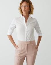 CALÇA SLIM ALFAIATARIA ESSENTIAL - ROSA CLARO