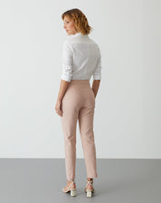 CALÇA SLIM ALFAIATARIA ESSENTIAL - ROSA CLARO