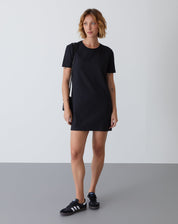 VESTIDO CURTO MALHA BASIC - PRETO