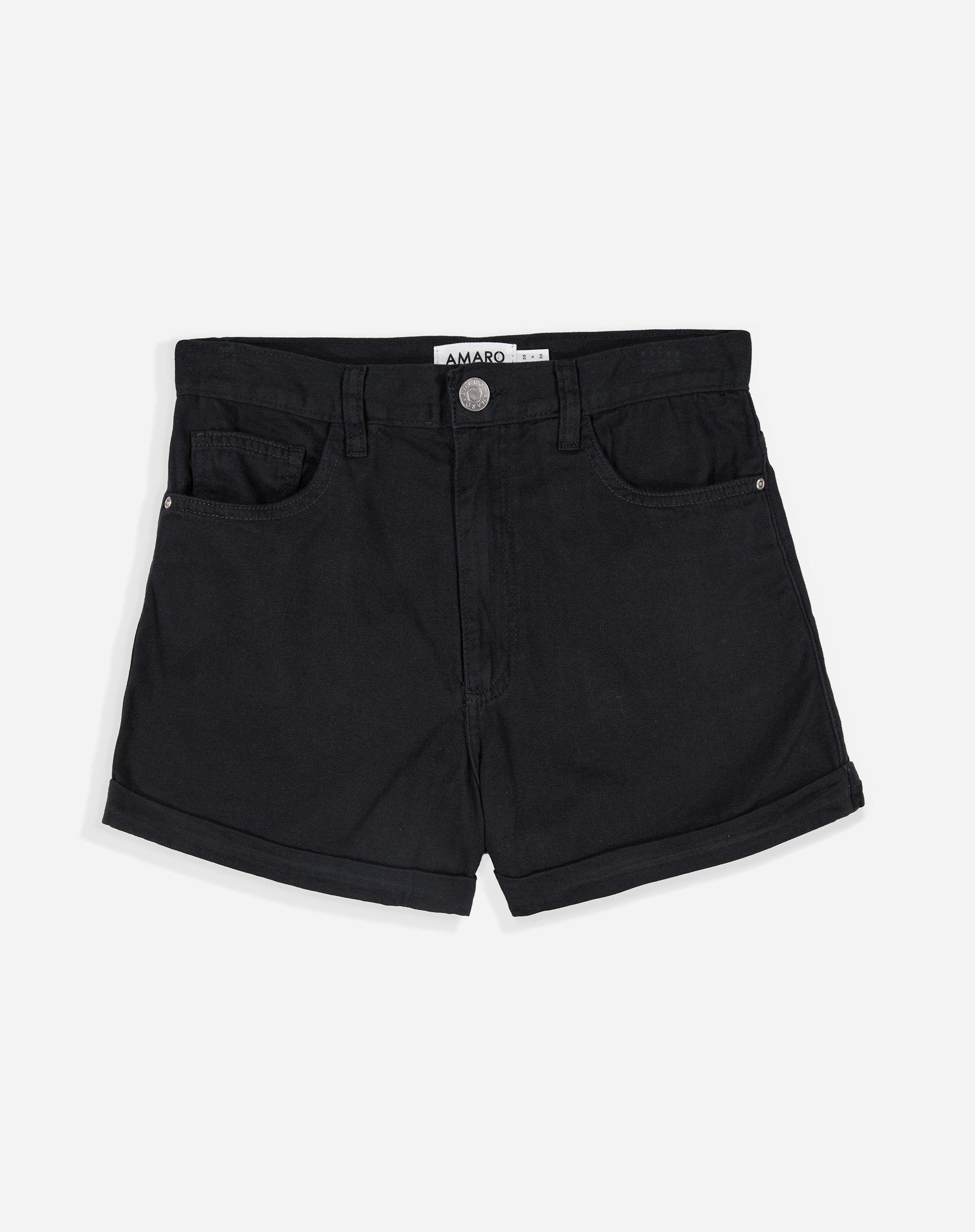 Shorts de Sarja Essential - Preto