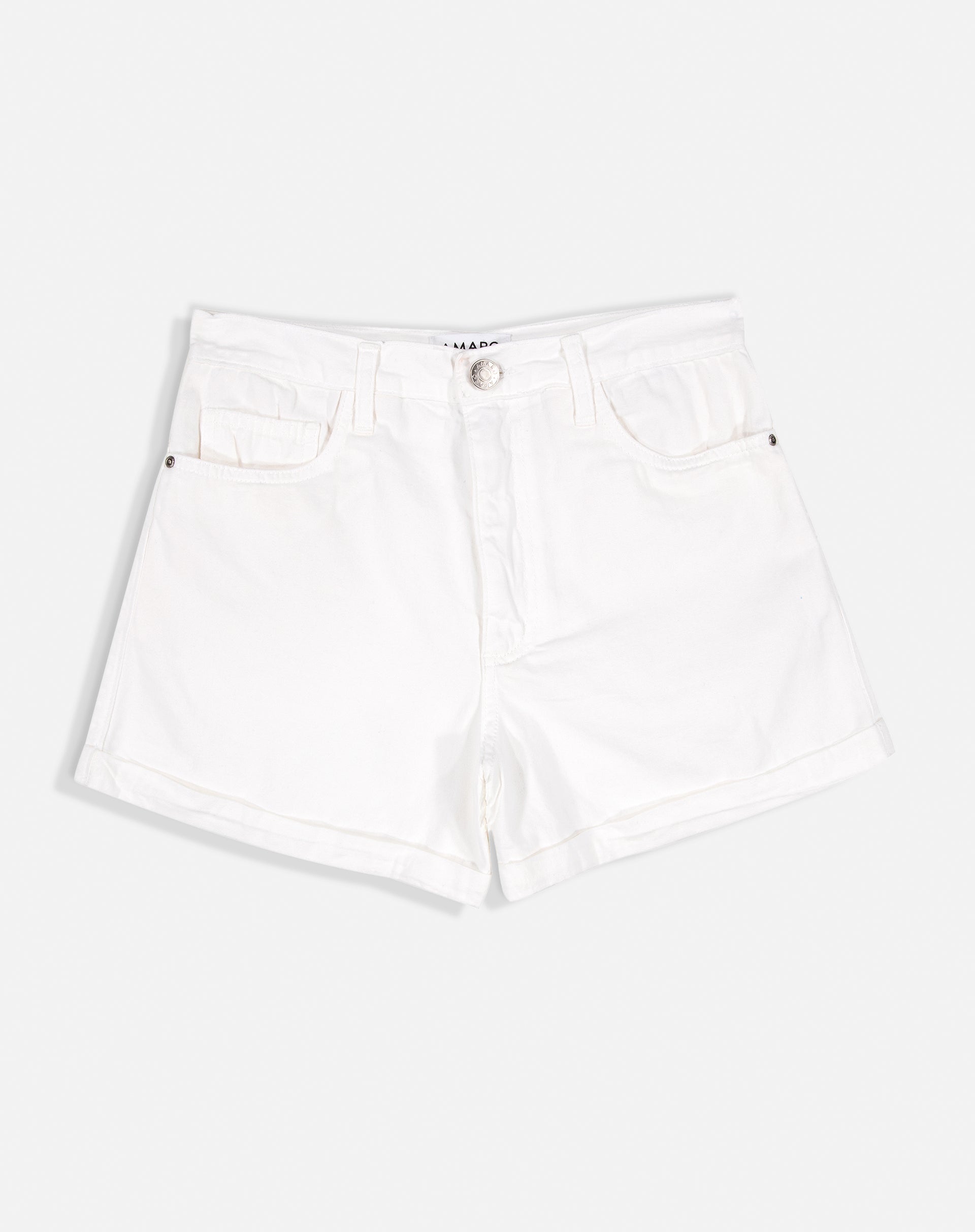 Shorts de Sarja Essential - Branco