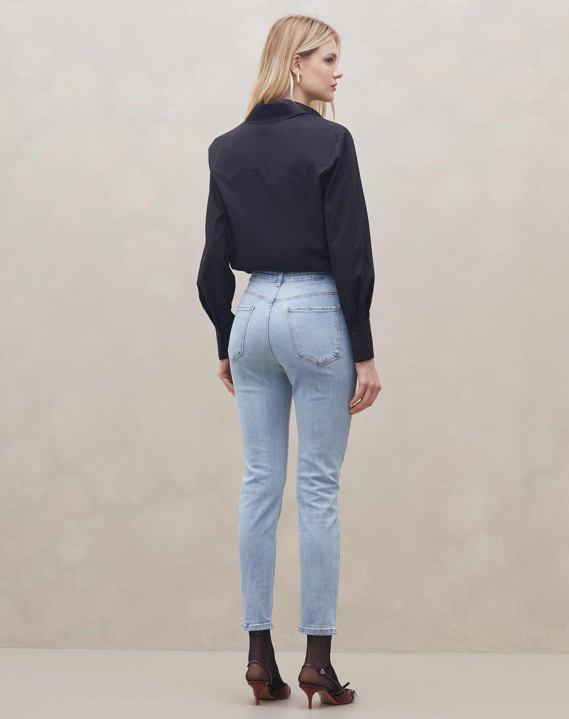 Calça Skinny Jeans Essential - Azul Claro