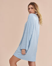 Saída Curta Aquamarine Topázio - Azul