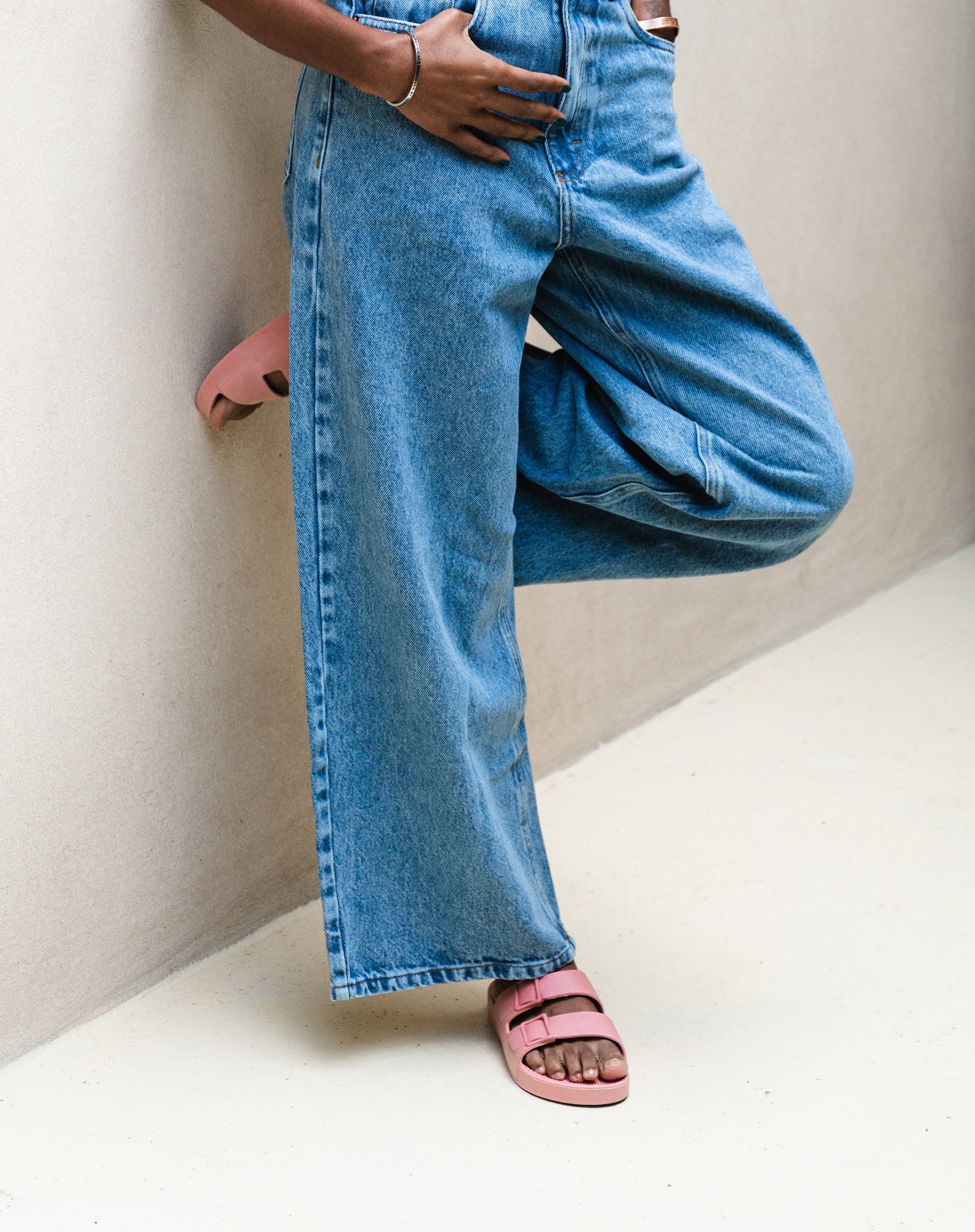 Sandália Linus - Rose