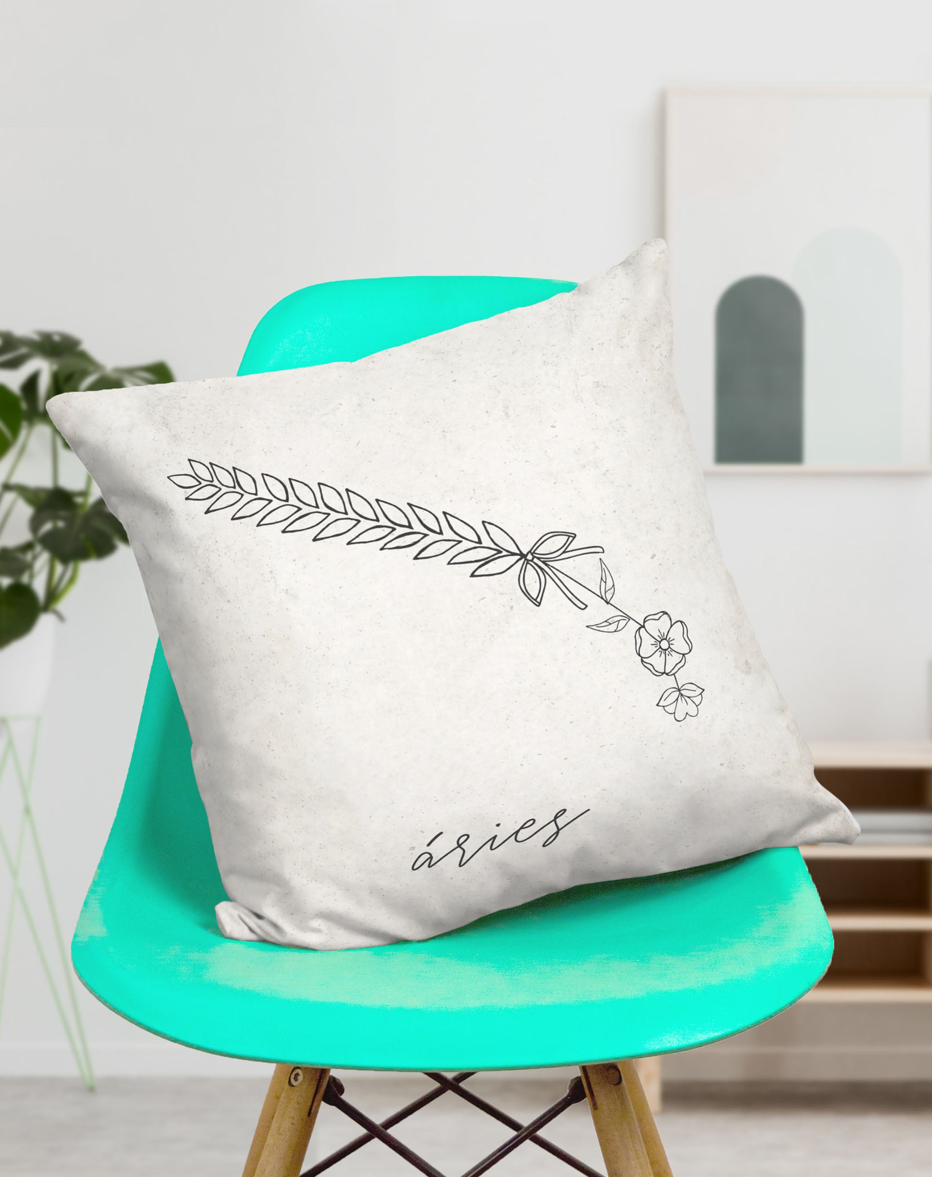 Design Up Living Capa de Almofada Signo 42x42  - Áries