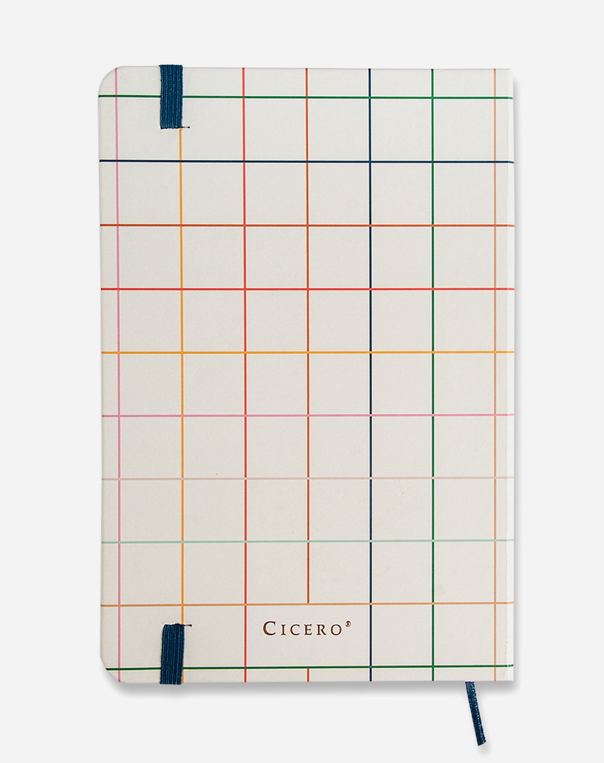 Cicero Caderneta Cicero sem Pauta 14x21 - Quadriculado Off White