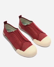 Alme Tênis Casual Lume sem Cadarço - Bordô