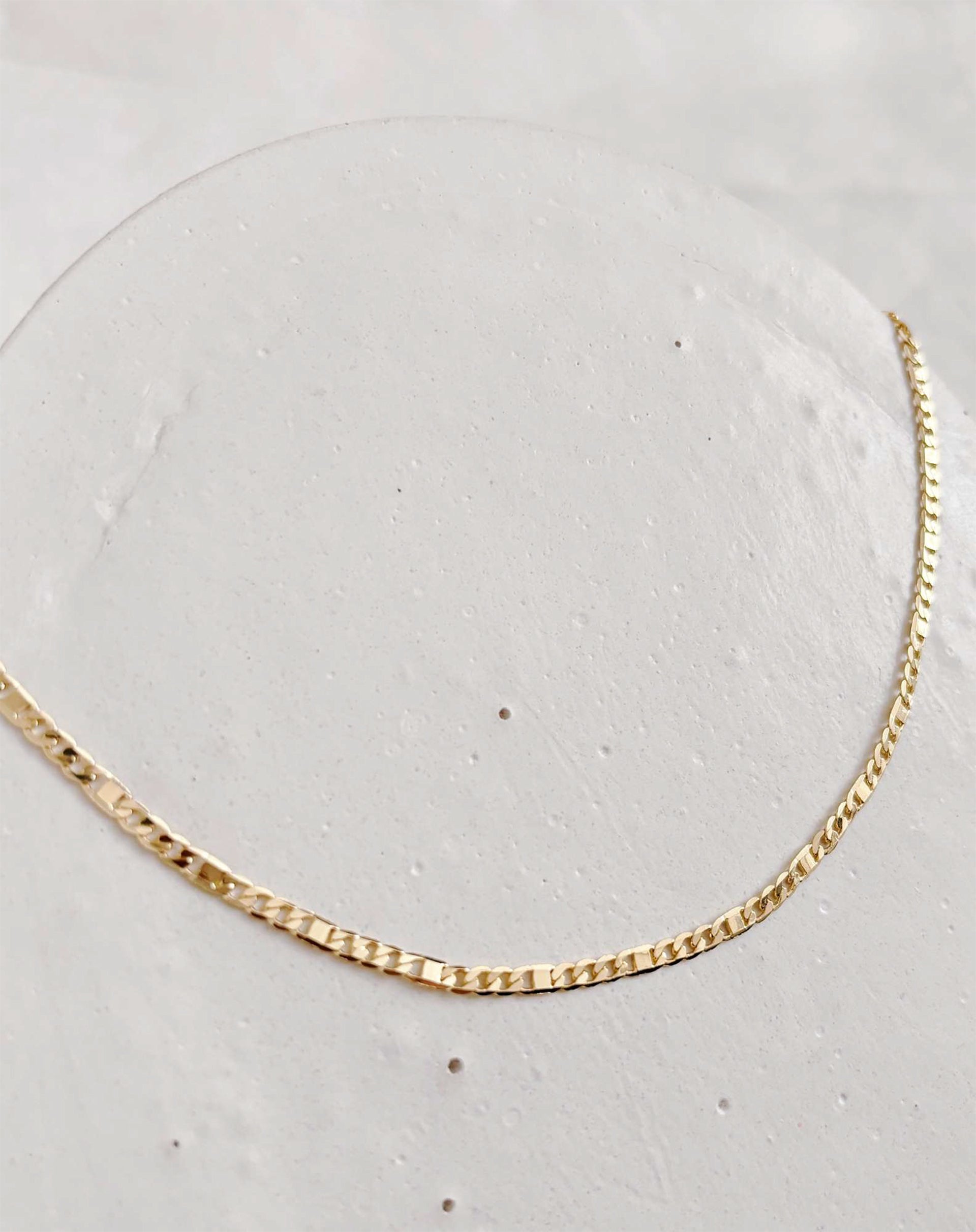 Colar Corrente Groumet - Dourado - Dourado
