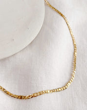 Colar Corrente Groumet - Dourado - Dourado