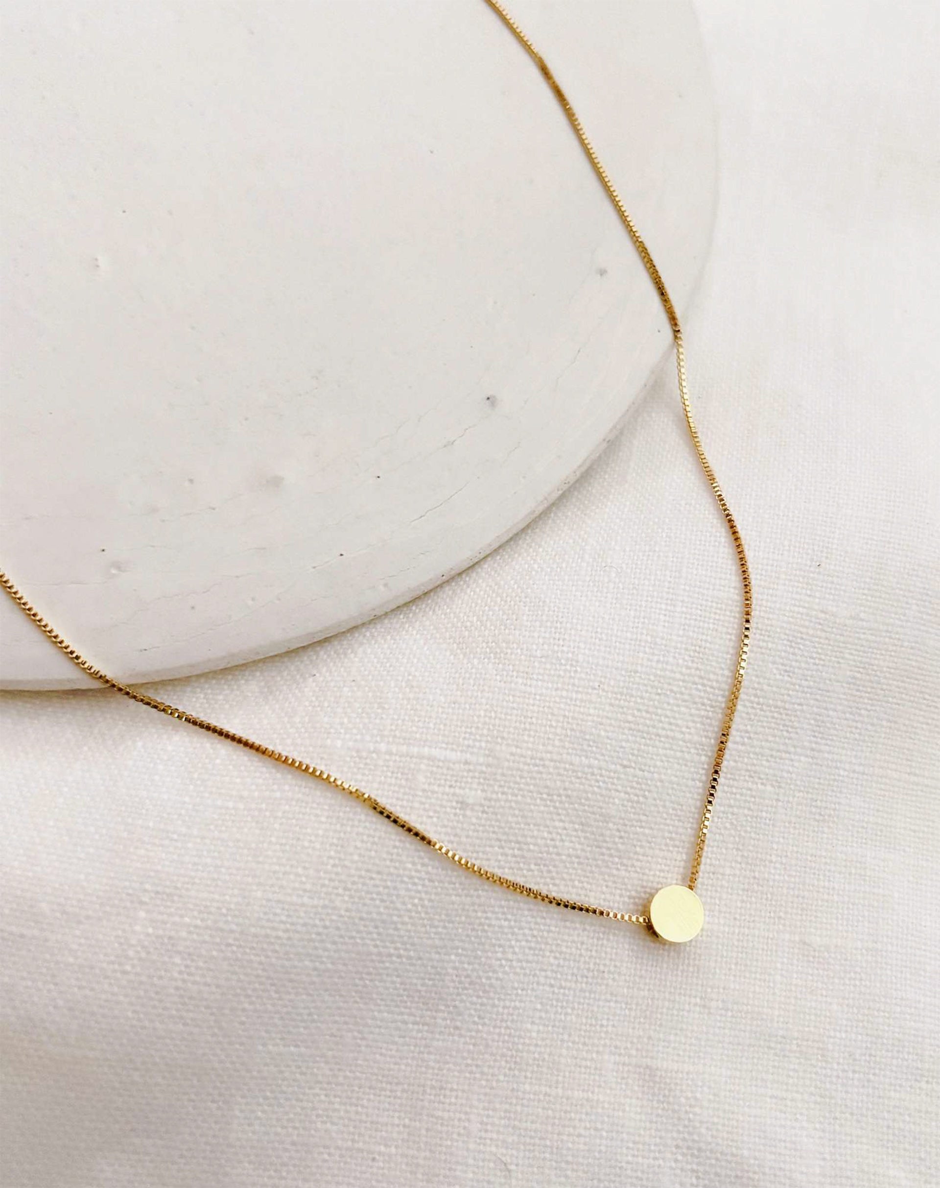 Colar Dot - Dourado
