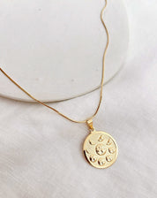 Colar Longo Lua - Dourado - Dourado