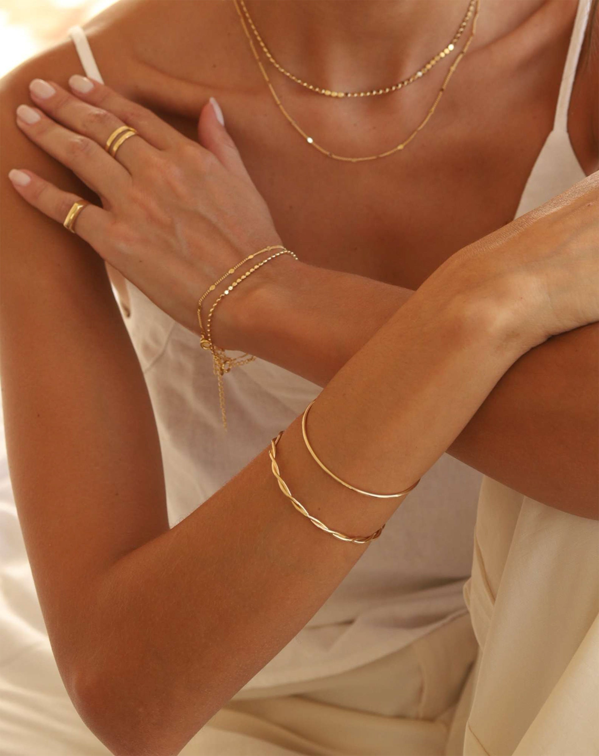 Bracelete Line - Dourado