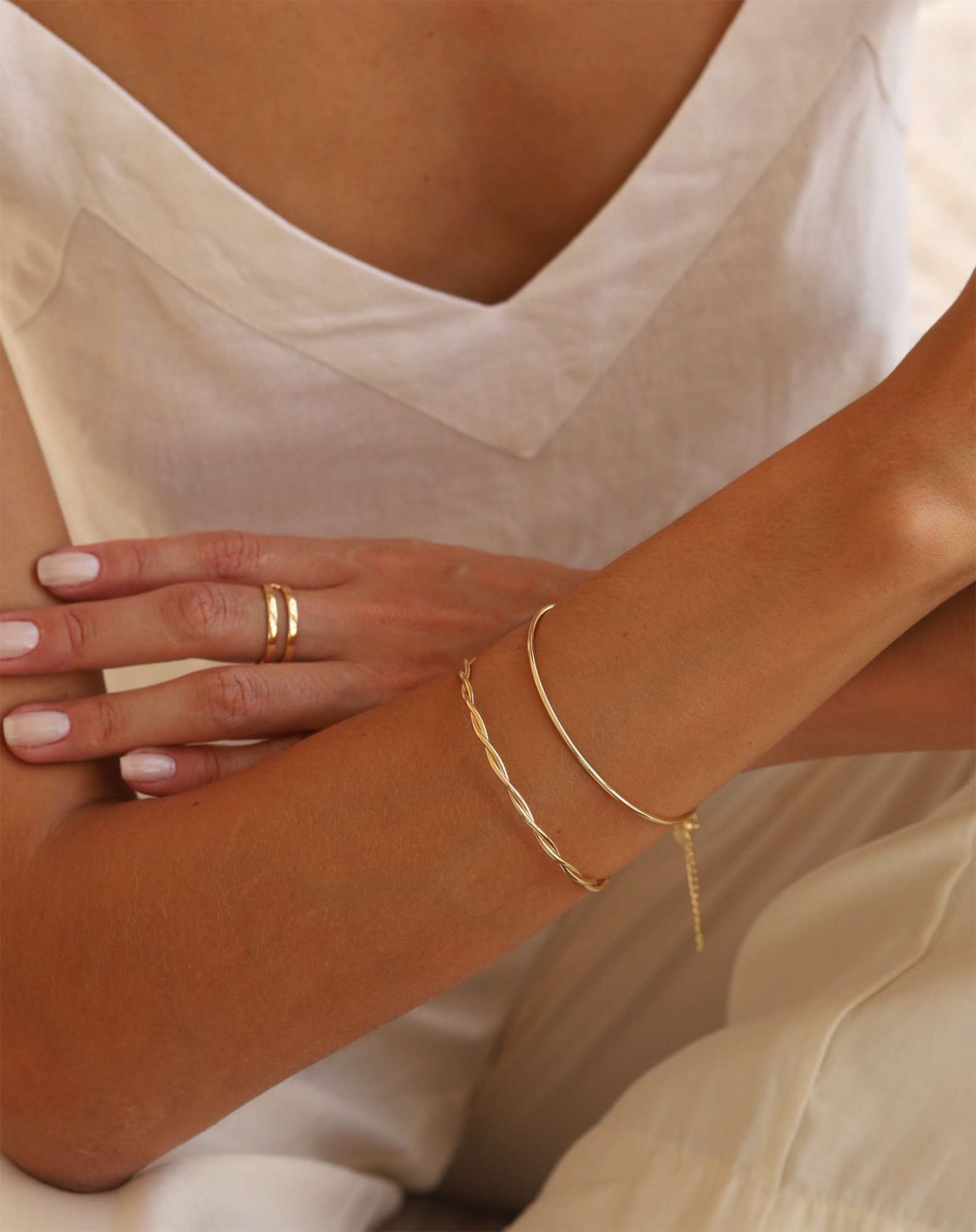 Bracelete Line - Dourado