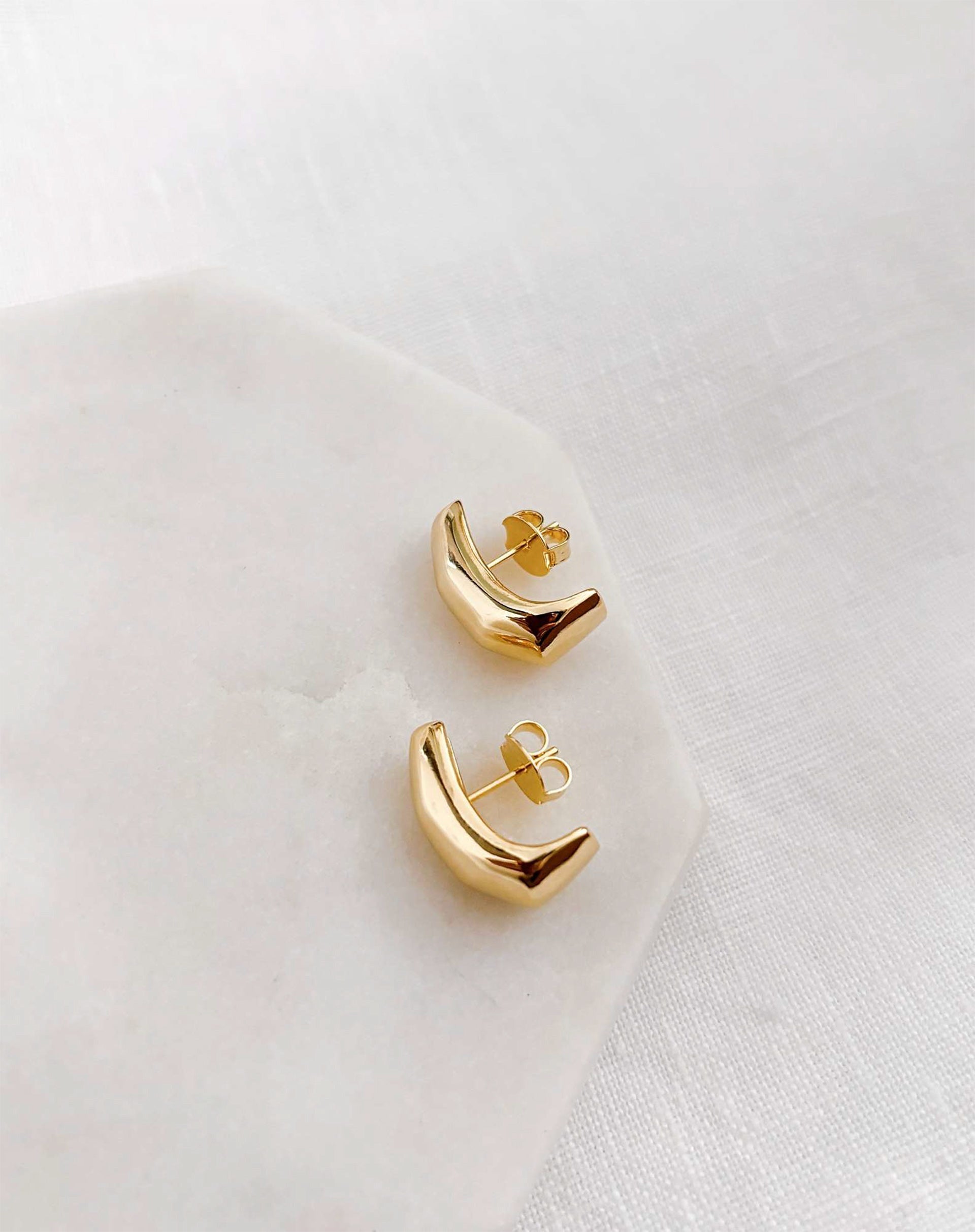Ear Hook Diamond - Dourado
