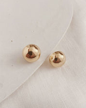 Brinco Bubble Pequeno - Dourado