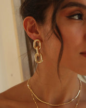 Brinco Elos - Dourado - Dourado