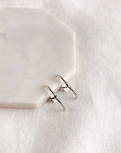 Ear Hook Torcido - Prata