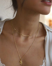 Gargantilha Dots - Dourado