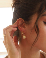 Argola Redonda Basic - Dourado