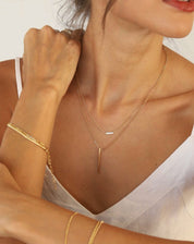 Colar Line - Dourado